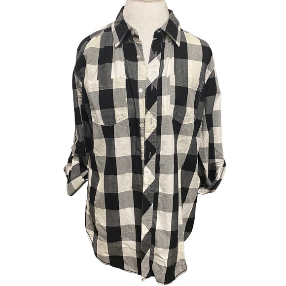 Ocean Current - Buffalo Plaid Long-Sleeve Shirt - Picture 11 of 11